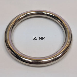 Rimba Stainless Steel Solid Cock Ring RIM 7371 Cock Rings - Metal Cock Rings Rimba 55MM 