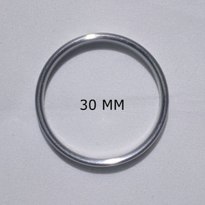 Rimba Stainless Steel Solid Cock Ring RIM 7374 (30 - 55 MM) Cock Rings - Metal Cock Rings Rimba 30 MM 