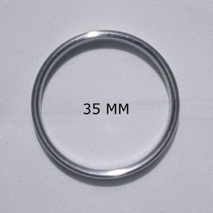 Rimba Stainless Steel Solid Cock Ring RIM 7374 (30 - 55 MM) Cock Rings - Metal Cock Rings Rimba 35 MM 