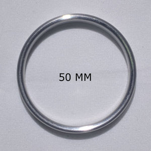 Rimba Stainless Steel Solid Cock Ring RIM 7374 (30 - 55 MM) Cock Rings - Metal Cock Rings Rimba 50 MM 