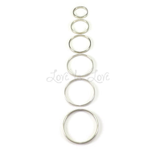 Rimba Stainless Steel Solid Cock Ring RIM 7374 (30 - 55 MM) Cock Rings - Metal Cock Rings Rimba 