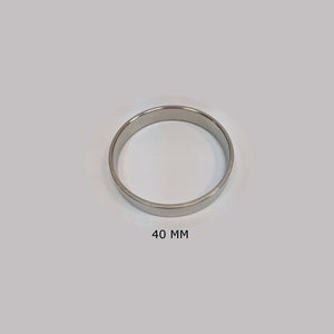 Rimba Stainless Steel Solid Cock Ring RIM 7375 Cock Rings - Metal Cock Rings Rimba 40mm 