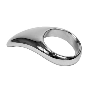 Rimba Stainless Steel Teardrop Cock Ring RIM 8030 45mm or 50mm For Him - Cock & Ball Gear Rimba 50 mm 