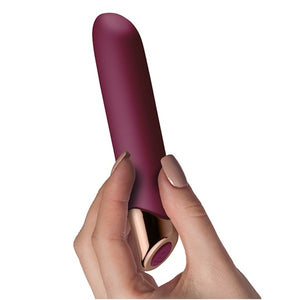 Rocks-Off 10 Speed Chaiamo Velvet Silicone Rechargeable Vibrator 5 Inch Black Or Burgundy Or Teal Award-Winning & Famous - Rocks-Off Rocks-Off 