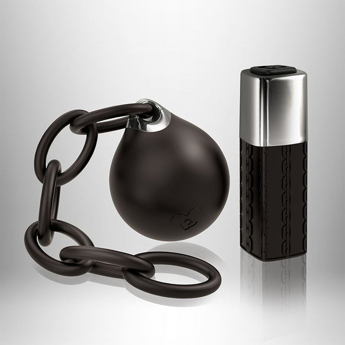 Rocks-Off Lust Linx Ball & Chain Remote Controlled 10 Speed Vibrating Kegel Ball Love Egg
