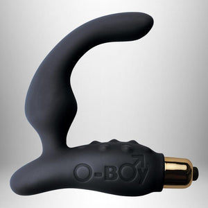 Rocks-Off 7 Speed O-Boy Black or Blue (Newly Replenished) Prostate Massagers - Rocks-Off Prostate Toys Rocks-Off Black 