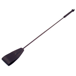 Rouge Garments Leather Riding Crop 25 Inch Bondage - Floggers/Whips/Crops Rouge Garments Black 