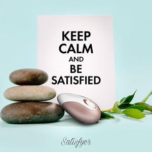 Satisfyer - Pro Deluxe Rechargeable Clit Stimulator Vibrators - Clitoral Suction Satisfyer 