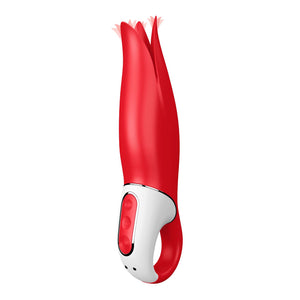 Satisfyer Vibes Power Flower Red Vibrators - Clitoral & Labia Satisfyer 