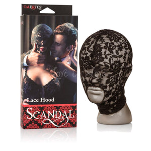 Scandal Lace Hood Bondage - Hoods & Muzzles CalExotics 