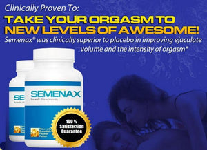 Semenax Pills Male Enhancement 120 Capsules For Him - Penis Enhancement Semenax 