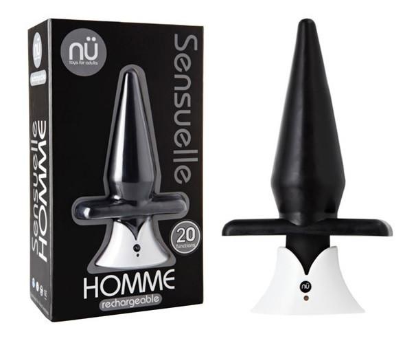 Sensuelle Homme 20 Function Rechargeable Wireless Butt Plug [Reduced To Clear*]