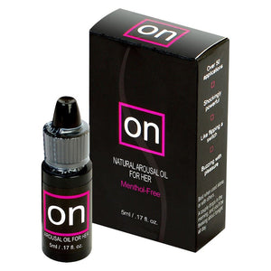 Sensuva ON For Her Natural Arousal Oil Original (Menthol Free)(Safe To Ingest) Enhancers & Essentials - Aromas & Stimulants Sensuva 