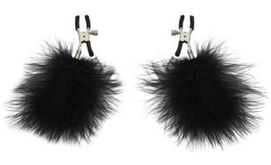 Sex & Mischief Feathered Nipple Clamps ( Limited Stock) Nipple Toys - Nipple Clamps Sex & Mischief 