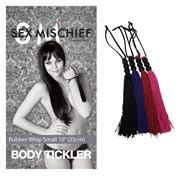 Sex & Mischief Silicone Whip Small 10 Inch / 25cm Black or Purple