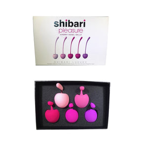 Shibari Luxury Pleasure Variable-Weighted Exercise Cherry Kegel Ball Set Of 5 For Her - Kegel & Pelvic Exerciser Shibari 