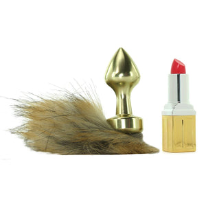 Shots Ouch! Fox Tail Buttplug Gold Anal - Tail & Jewelled Butt Plugs Shots Ouch! 