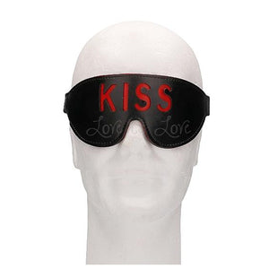 Shots Ouch Blindfold LOVE or KISS Black Buy in Singapore LoveisLove U4Ria 