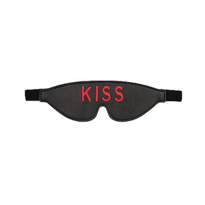 Shots Ouch Blindfold LOVE or KISS Black Buy in Singapore LoveisLove U4Ria 