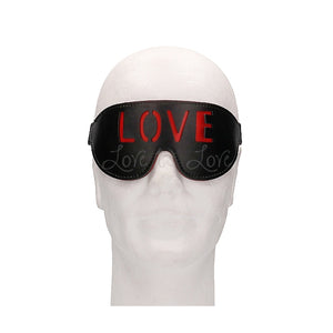 Shots Ouch Blindfold LOVE or KISS Black Buy in Singapore LoveisLove U4Ria 