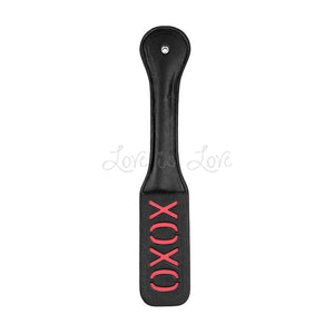 Shots Ouch Paddle XOXO Black buy in Singapore LoveisLove U4ria
