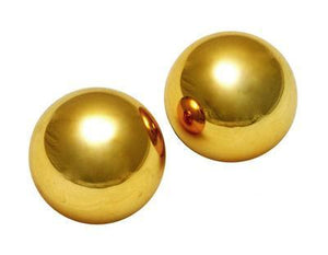 Sir's Golden Geisha Balls For Her - Kegel & Pelvic Exerciser Greygasms 