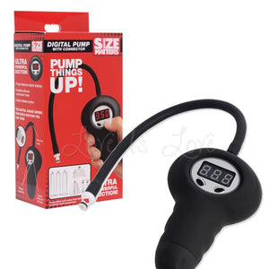Size Matters Digital Pump with Connector For Him - Penis Pumps & Enlargers Size Matters 