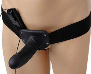 Size Matters Erection Assist Deluxe Vibro Hollow Strap On Strap-Ons & Harnesses - Hollow Strap-Ons Size Matters 