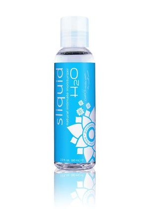 Sliquid Naturals Intimate H2O Lube 2oz or 4.2oz or 8.5oz (Newly Replenished!) Lubes & Toys Cleaners - Natural & Organic Sliquid 60 ml (2 fl oz) 