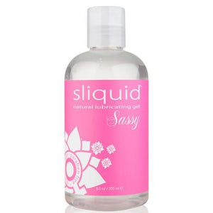 Sliquid Naturals Sassy Water Based Anal Gel 2oz or 4.2oz or 8.5oz Lubes & Toy Cleaners - Anal Lubes & Creams Sliquid 8.5 fl oz (255 ml) 