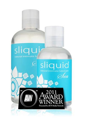 Sliquid Naturals Sea Carrageenan Infused Water Based Lube 2oz or 4.2oz or 8.5oz Lubes & Toys Cleaners - Natural & Organic Sliquid 125ml (4.2oz) 