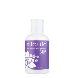 Sliquid Naturals Silk Intimate Hybrid Lubricant 2 oz or 4 oz or 8 oz (Newly Replenished) Lubes & Toy Cleaners - Hybrid Sliquid 125 ml (4.2 fl oz) 