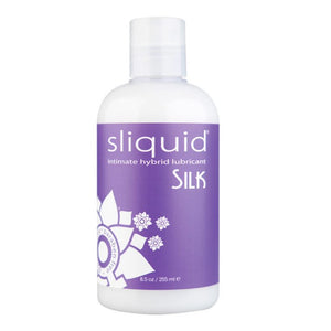 Sliquid Naturals Silk Intimate Hybrid Lubricant 2 oz or 4 oz or 8 oz (Newly Replenished) Lubes & Toy Cleaners - Hybrid Sliquid 255 ml (8.5 fl oz) 