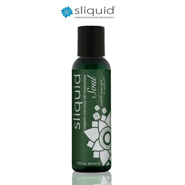 Sliquid Naturals Soul Organic Coconut Oil Moisturizer  2 FL OZ 60 ML
