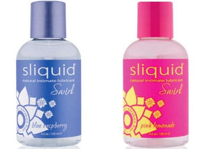 Sliquid Naturals Swirl Flavored Water Based Lube 4.2 FL OZ 125 ML Lubes & Toys Cleaners - Natural & Organic Sliquid 