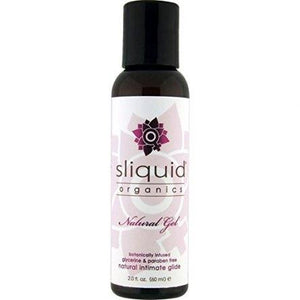 Sliquid Organics Natural Gel Lube 2 oz or 4.2 or 8.5 oz (Newly Replenished) Lubes & Toy Cleaners - Natural & Organic Sliquid 2 oz 