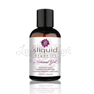 Sliquid Organics Natural Gel Lube 2 oz or 4.2 or 8.5 oz (Newly Replenished) Lubes & Toy Cleaners - Natural & Organic Sliquid 4.2 oz 