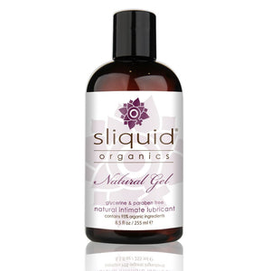 Sliquid Organics Natural Gel Lube 2 oz or 4.2 or 8.5 oz (Newly Replenished) Lubes & Toy Cleaners - Natural & Organic Sliquid 8.5 oz 