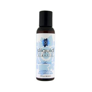 Sliquid Organics Natural Lube 2 oz or 4.2 or 8.5 oz (Newly Replenished) Lubes & Toys Cleaners - Natural & Organic Sliquid 2 oz 