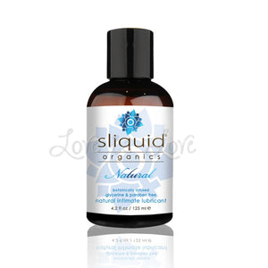 Sliquid Organics Natural Lube 2 oz or 4.2 or 8.5 oz (Newly Replenished) Lubes & Toys Cleaners - Natural & Organic Sliquid 4.2 oz 