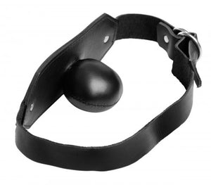 Leather Stuffed Mouth Gag Small (Good Reviews)