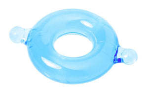 Spartacus Elastomer Cock Ring Blue Small (Inner Diameter : 15 mm)(Retail Stretch-to-fit Cock Ring Best Seller) Cock Rings - Stretchy Cock Rings Spartacus 