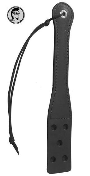 Spartacus Leather High Quality Leather Slapper With Holes Bondage - Spartacus Bondage Gear Spartacus 