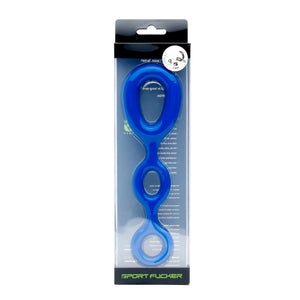 Sport Fucker Premium Silicone 3 Way - Blue Cock Rings - Ball Dividers/Stretchers Sports Fucker Premium 