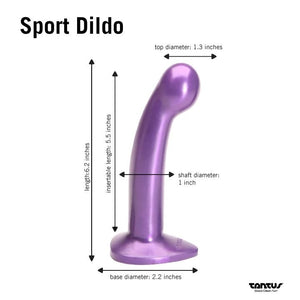 Tantus Sport Dildo 100% Ultra-Premium Silicone Body-Safe buy at LoveisLove U4Ria Singapore