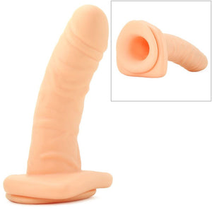 Sportsheet Everlaster Stud Strap-On Harness With Hollow Dong 6.5 Inch White ( Just Sold )