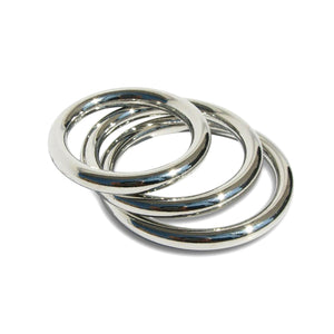 Sportsheets Seamless Metal O-Ring 3 Pack (1.5 and 1.75 and 2 Inches) buy at LoveisLove U4Ria Singapore