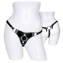 Sportsheets Simply Sexy Leather Strap-On (Limited Stock) Strap-Ons & Harnesses - Harnesses Sportsheets 