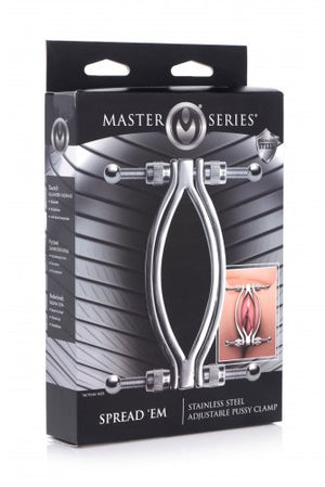 Master Series Stainless Steel Adjustable Pussy Clamp