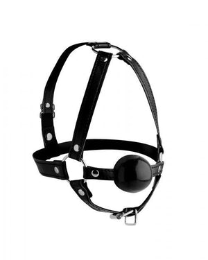 STRICT Head Harness with Ball Gag Bondage - Ball & Bit Gags STRICT 
